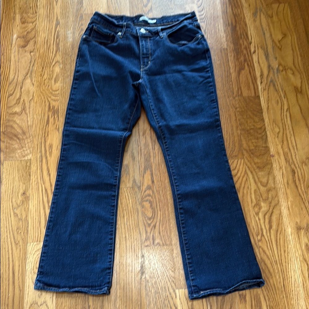 Levi’s Bootcut Jeans Women Size 30 Dark Wash Mid Rise Classic Western
